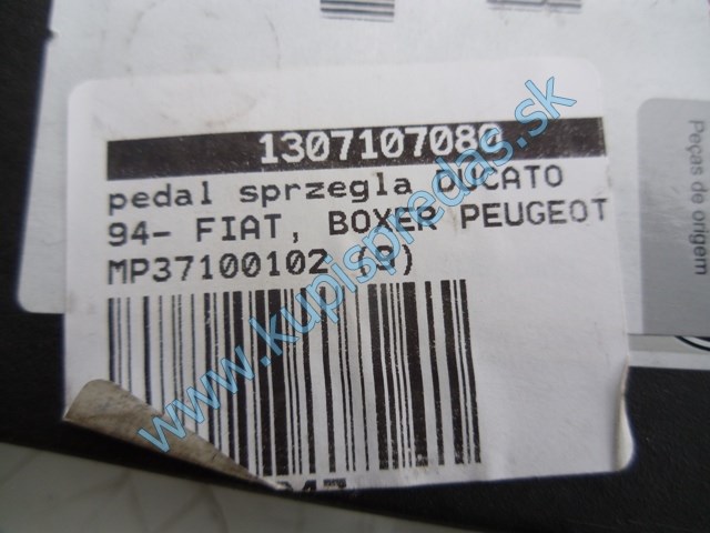 spojkový pedál na fiat ducato, autodiely na fiat ducato, 